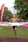 M. Williams (Stockport) wins the under 17s womens 2012 National Cross Country Relay Championships.